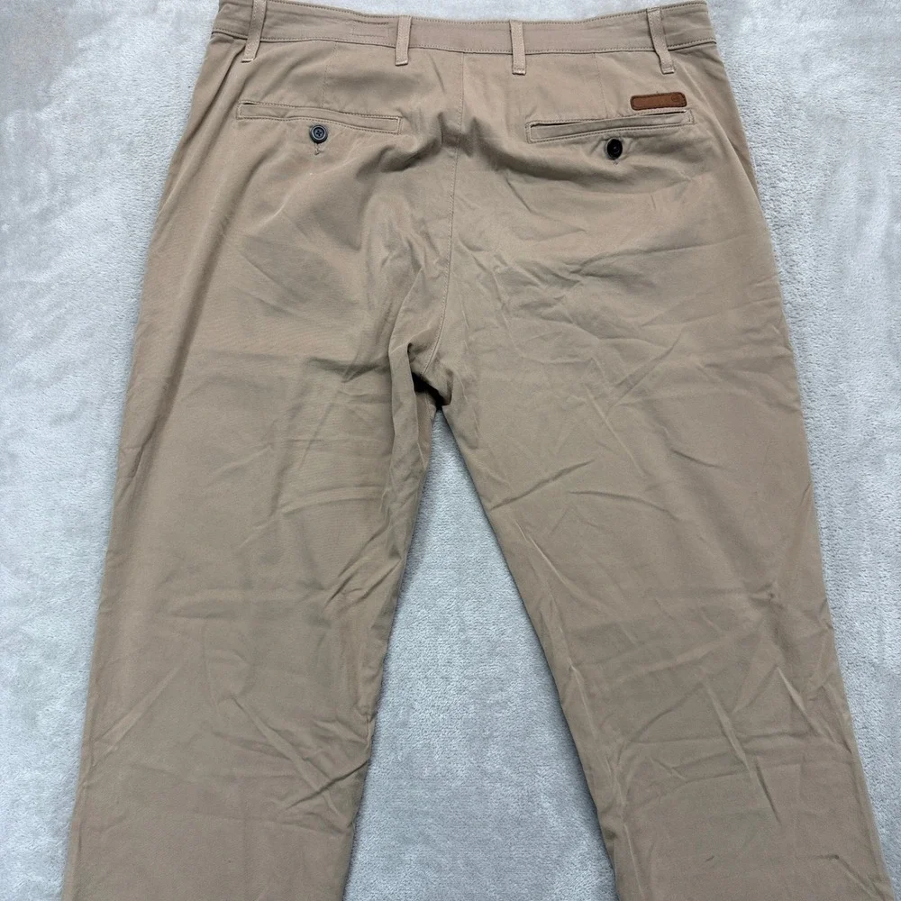AG Adriano Goldschmied Pants Mens 36R 36x34 Tan‎ Slim Trouser The Marshall Chino